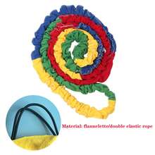 1pc Multi-Person Agility Training Resistance Bands, Colorful & Durable, Helpful For Strength Training, Multi-Directional Jump Rope Competitions, Ideal Tension Bands For Team Activities, Family Gatherings, Suitable For Outdoor & Indoor Use, Also A Great Gift For Mother's Day And Other Holidays - Multicolor - View 9