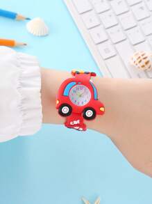 2025 New Model Cartoon Kids Watches 3D Silicone Quartz Children Watch, Cute Student Watch, Export Hot Seller