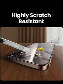 UGREEN Kính cường lực siêu trong không viền tương thích với iPhone 16 Pro Max 16 Pro Miếng dán màn hình 2 gói kèm dụng cụ dán phim Quà tặng sinh nhật, gia đình, bạn bè Miếng dán màn hình điện thoại, Phụ kiện điện thoại Chống nước Chống sốc Chống rơi Chống rơi Chống trầy xước Chống bám vân tay Bao phủ toàn bộ - Trong sáng - Xem 4