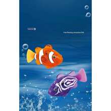 4-Color Electric Simulation Fish Cat Toy, Automatic Swimming Fish Toy, Sensing Swaying Fish Toy That Glows, Includes Batteries