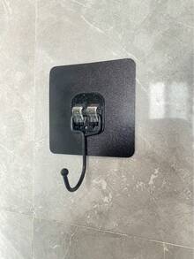 10 件强力壁挂挂钩，自粘式多用途衣服、毛巾、钥匙挂钩，防水挂钩，适用于浴室、盥洗室、厨房、家居、厨房储物用具、房间装饰，适用于厨房、餐厅、派对、露营、户外、聚会、送给朋友、家人的礼物