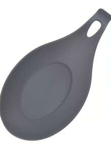 1pc Spoon Rest, Easy To Clean Utensil Holder, Spoon Mat, Heat Resistant Spoon Holder