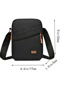 Korean Version Of Leisure Large Capacity Multi-Layer Waterproof Crossbody Bag Oxford Cloth Bag Men's And Women's Business Bag Collection Wallet