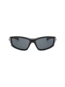 feye 1 Pair Black Frame Fashionable Glasses, Unisex Y2K Streetwear Fashion Glasses Suitable For Daily Wear - Black - View 3