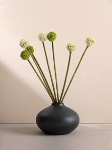 Artificial Dandelion Flower, Artificial Dandelion Flower Ball Plant, Artificial Ball Chrysanthemum, Plastic Flower Shrub Fake Grass Wedding Indoor Outdoor Home Garden Balcony Centerpiece Home Office Coffee House Party