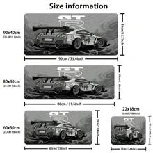 Sports Car Mouse Pad XXL Gaming Accessories Office Gamer Keyboard Desk Mat Non-Slip Laptop Large Anime GTR Mousepad