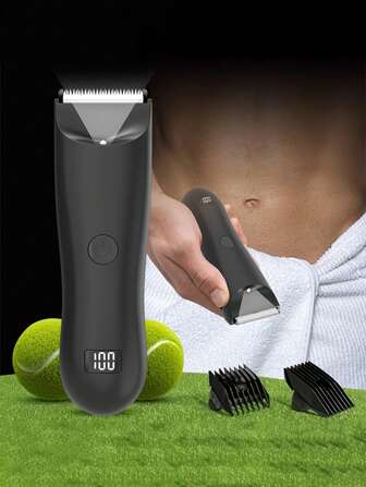 男士和女士身体修剪器、电动剃须刀、电动腹股沟和阴毛修剪器、陶瓷刀片男性卫生剃须修剪器、全身美容