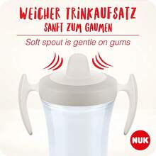 Vaso aprendizaje Evolution TRAINER Cup 230ml 6m+ NUK-Verde - Verde - Ver 2