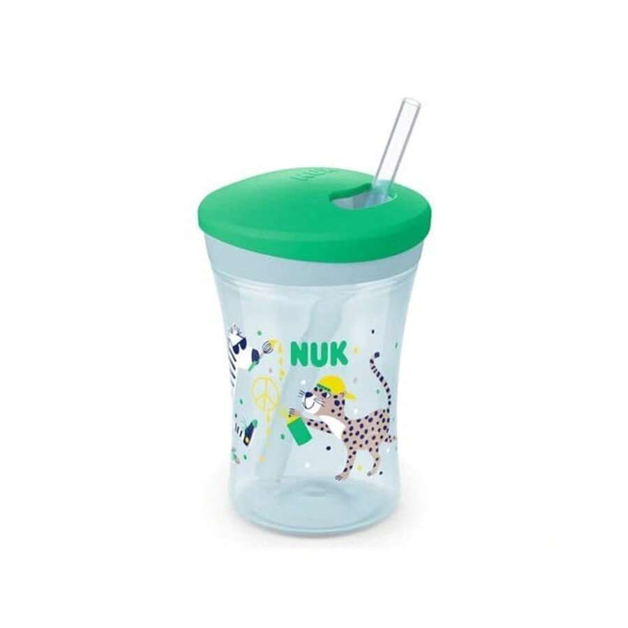 Action Cup 230 Ml (12m+) Learning Cup. Nuk-Green - Green - View 1