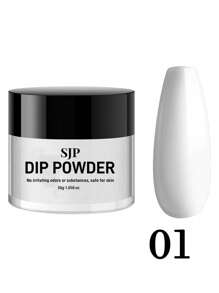 30g Poudre de trempage, blanc laiteux, rouge, rouge vin, rose. Poudre acrylique de trempage pour les ongles, tenue de plus de 28 jours. Utilisée pour la manucure, sans besoin de lampe à ongles, sans danger pour la peau autour des ongles