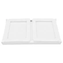YUNRUX 4x Bed Tray Tables White Plastic Bed Tray Table With Folding Legs - White - View 6