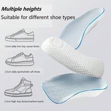 Height Increase Insole Orthopedic Insoles For Man Insoles For Shoes Cushioning Insoles Sea Height Growing Sole XID05