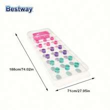 Bestway Bestway 43040 Tanning Pool Floating Lounger 188x71cm PVC Water Floating Hammock Floating Recliner Floating Chair Water Sofa Beach Mat Pool Lounger Float For Swimming Pool Beach Sea