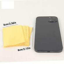 10/20/30/50片装珠宝抛光布 - 金色和银色，防氧化，适用于戒指、项链、手链、银器清洁和护理