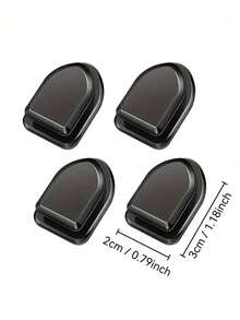 12 piezas/8 piezas/4 piezas Ganchos invisibles mini para coche, ganchos de almacenamiento multifunción para el interior del coche, respaldo del asiento, ganchos autoadhesivos para el hogar - Multicolor - Ver 10