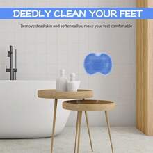 1pcs Wall Mounted Bath Massage Pad, Non-Slip Shower Foot Scrubber Massager With Exfoliation Cushion - Improves Circulation And Cleans Feet - Bathroom Accessories Bathroom Wash Foot Mat Exfoliating Dead Skin Foot Brush