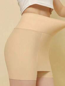 High Waisted Seamless Shaping Leggings For Women, Tummy Control, Anti-Chafing, Lifting, Ideal For Sports And Casual Wear In Summer Gym Accessories - Apricot - View 2