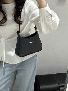 New Crescent Moon Bag, Summer Creative Designer Sense Small Niche Underarm/Shoulder Bag