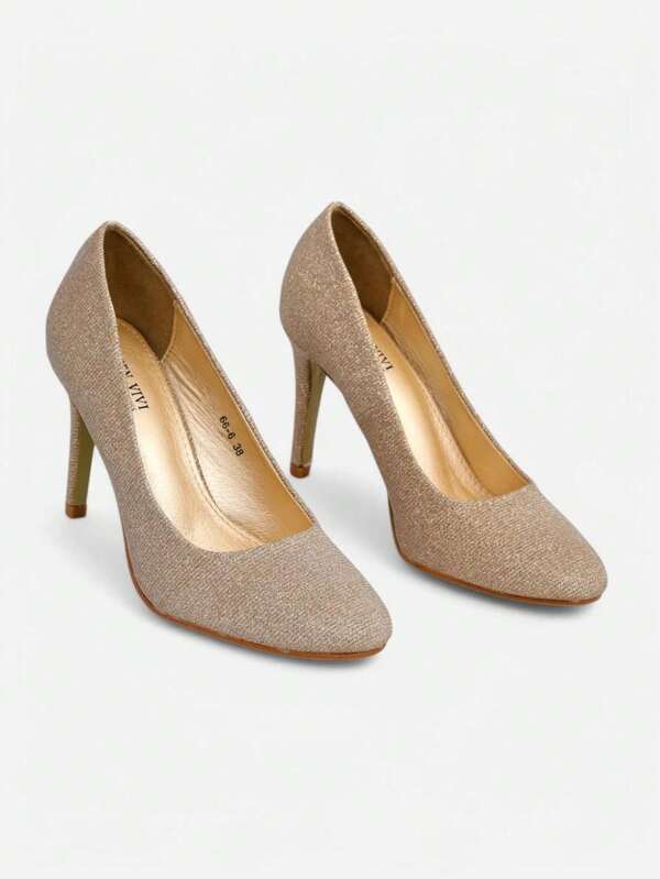 Glitter stilettohakken voor dames