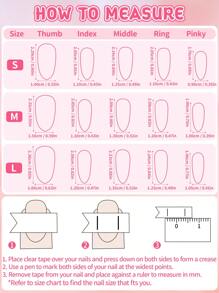 10 pezzi Set di unghie finte estive, forma a mandorla media, decorazioni 3D con fiori, fiocchi, conchiglie, punte francesi, motivi a onde marine, lucide, per le vacanze per donne e ragazze