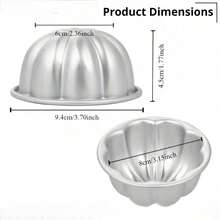 1 قطعة/5 قطع/10 قطع قالب كأس البودنج، قالب كيك مصنوع من الألمنيوم مموج صغير، مجموعة 1 قطعة، قابل للإزالة من الأسفل، مناسب لخبز كعكة الموس والكيك والكيك الجبني وكيك الزبدة، مناسب للخبز DIY، عيد الميلاد، عيد الفصح، عيد الحب
