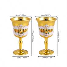 1pc Rose Floral Stem Glass, Suitable For Wine, Juice, Beverage, Water, Champagne At High-End Restaurants, Bars And Home, Multi-Color Options, Decorative Tabletop Glassware