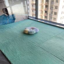 6/12 szt. zmywalnych pluszowych mat układanek, dywan do sypialni, pokoju w akademiku, salonu, kuchni, łazienki
