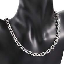 100cm Stainless Steel Oval Chain, Jewelry Making Chain Suitable For Men And Women - Oval Chain - View 3