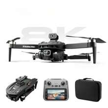 GPS Remote Control Drone With 4.5-Inch Large Screen, Foldable Quadcopter | PTZ Dual HD Cameras | Brushless Motor | Optical Flow Positioning | GPS Auto Return | Includes 2 Batteries For Extended Flight Time | Outdoor Aerial Photography Companion | Toy Drone