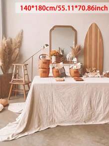 1/12pcs Minimalist Elegant Beige Wrinkle Textured Napkins, Suitable For Restaurant, Kitchen, Outdoor Picnic, Dining Table Decoration