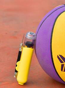 1 pezzo Mini pompa manuale multifunzione, adatta per gonfiare palloni come pallacanestro, pallone da calcio, palloncini, portatile e pratica
