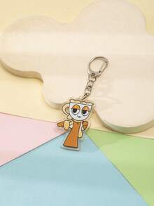 1 Pc Acrylic Cartoon Cute Dandy'S World Purple Video Game Theme Keychain Pendant Backpack Ornament/Bag Accessories/School Bag Accessories/Purse Pendant/Friend's Gifts Car Accessories Bag Charm Backpack For School - Multicolor - View 17