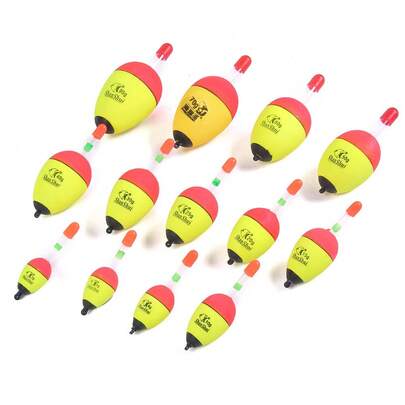 3st 3/5/8/10/15/20/25/30/40/50/60/70/80/100g Flytkraft EVA Fiskeflottor Lätt Stick Skum Plast Bobber Hav Stenfiske Slående flyter