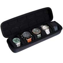 Watch Travel Case For Men And Women Portable Single Watch Storage Box And Organizer For Wristwatches And Smart Watche (Case Only) Back To School