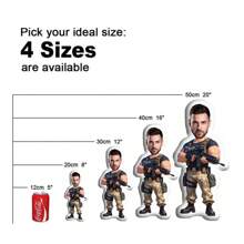 Customized 3D Print Shape Shifting Pillow - Personalized Military Design, Interesting Gift For Friends And Family, Soft Knitted Fabric, Mixed Color