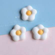 11pcs Versatile Resin Egg Toast Fridge Magnets, Home Decor Stickers For Bedroom, Living Room, Office, Whiteboard, Memo Board, Kitchen, Dishwasher, Cabinet, Birthday Party Decoration