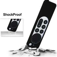 1pc Silicone Remote Control Protective Cover, Compatible With Apple TV 4K 2021 (2nd Gen) / 2022 (3rd Gen) Remote - Multicolor - View 7