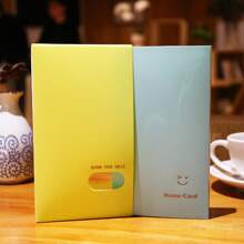 1pc Macaron Card Album, Fresh Pattern Photo Album, Picture Storage Postcard Sticker, 3-Slot 120-Card Binder (9*5.7cm)