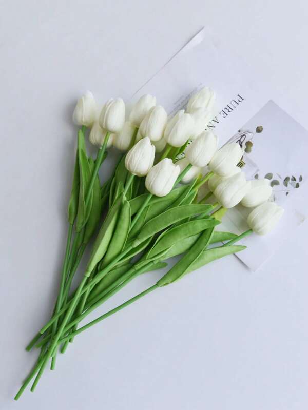 3/5/10 pezzi Fiori artificiali premium a forma di tulipano - profumo vero per decorazioni domestiche, matrimoni, eventi di festa, decorazioni per hotel, regali per le vacanze, San Valentino, Capodanno, decorazione per la stanza, decor autunnale, decoro di Ognissanti, Decorazioni per matrimoni