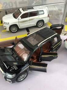 ESCBBXX 1pc Realistic Off-Road SUV Zinc Alloy Model Toy Car, Collection/Display Item - Size: 8.26"L X 3.74"W X 3.26"H, Alloy Exterior Detailed Interior, Openable Doors & Hoods, Rolling Wheels - Great As Collectible Metal Car Gift For Adults,Back To School