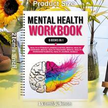 Mental Health Diary - Mental Health Journal With Mood Tracker, Self-Care Workbook, Relaxation Guide And Mindfulness Exercises, Ideal New Year And Back To School Gift