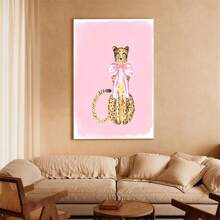 1pc Canvas Poster, Retro Tourism Print - Miami Beach Wall Art Canvas Paintings, Ideal Gift For Bedroom Living Room Corridor, Wall Art, Room Decoration,No Frame