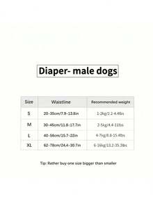PETSIN Leak-Proof Dog Diapers, One-Time Use Physiological Pants For Male & Female Dogs, Pet Supplies - Multicolor - View 8