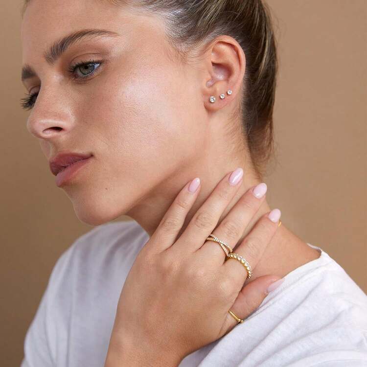 Women Back Chain - 玫瑰金 - 查看 4