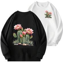 1/2/3 件仙人掌热转印贴纸，DIY 服装熨烫，服装装饰，T 恤制作，枕头装饰，手套和袜子装饰，节日礼物 - 彩色 - 查看 6