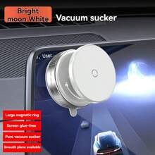 1 pièce Support de téléphone portable magnétique multi-fonctionnel populaire pour voiture. Ventouse pour tableau de bord, surfaces lisses et écrans électroniques. Support magnétique rotatif compatible avec , Android, idéal comme cadeau d'anniversaire, pour la famille et les amis. Accessoire de voiture.