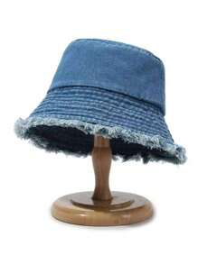 Korean Casual Full Sun Bucket Hat, Ideal For Summer And StudentsMen's Sun Hat Summer Hat, Suitable For Summer Outdoor Activities Such As Hiking And Fishing