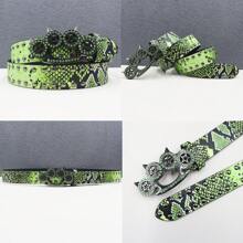 NEW Buckle Punk Rhinestone Rivet Belt Male Fashion Western Jeans Female Jeans Fashion Design Y2K Jeans Belt Fall, Autumn, Halloween Autumn-Winter Accessories,Suitable For Teens, Youth,Men,Casual, Outdoor, Athletic, Vacation, Graduation Gifts, Birthday, Daily Wear