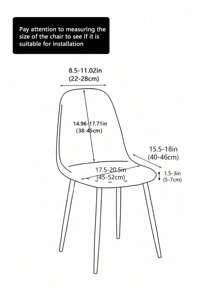 1PC,2pcs,Abstract Plaid Pattern, Chair Cover, All-Inclusive Chair Cover, Universal Home, Dining Chair Cover, Four Seasons Universal, Wear-Resistant And Anti-Dirt Cat Claws, Thickened, Dust-Proof, High Elasticity, Chair Cover