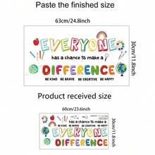 Cartoon Sun, Rocket, Moon, English Family Proverbs Wall Sticker For Kids' Room, Nursery, Living Room Decoration, Stickers, Wall Decal, Vinyl Decal For Home Decorations, Spring Decoration Items Refresh Your Home, Rama Decoration Stickers Gifts Birthday Graduation - Khaki - View 13